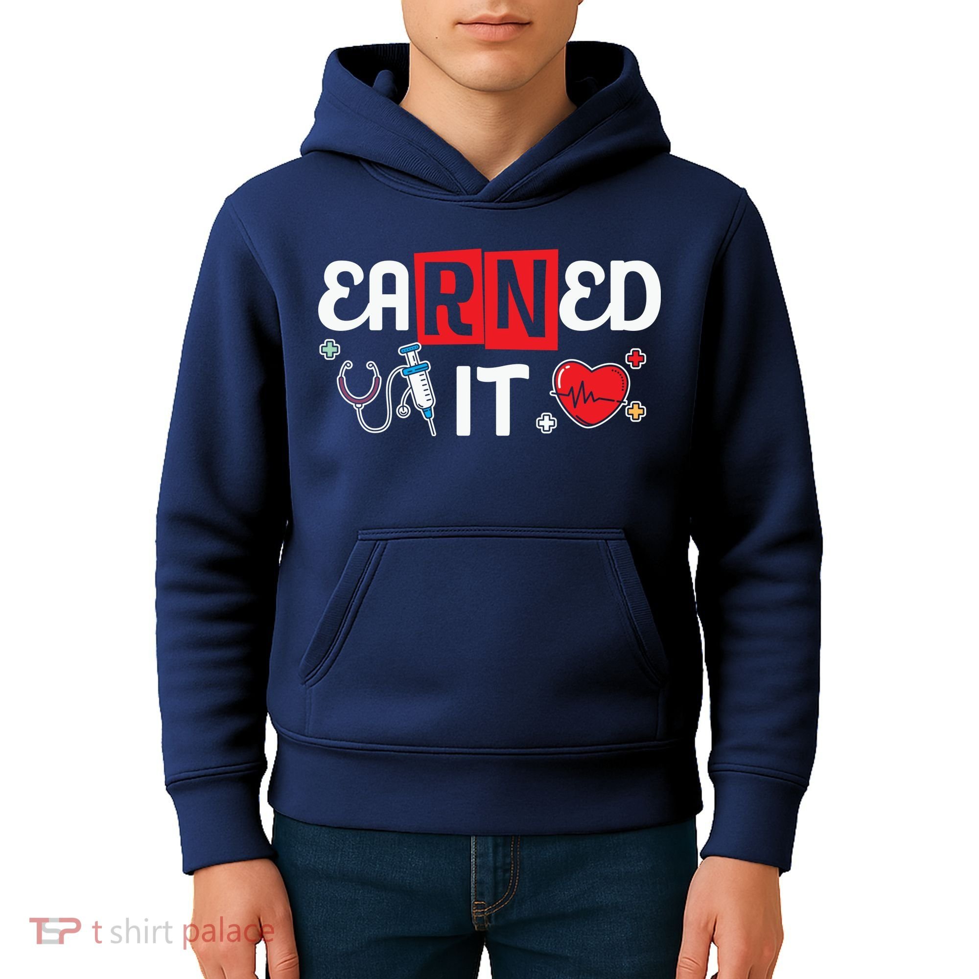 Nursing Graduation RN Gift Kids Hoodie
