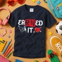 Nursing Graduation RN Gift Kids T-Shirt thumb 3
