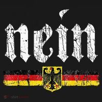 Nein German Saying No Funny Germany Oktoberfest Vintage T-Shirt thumb 7