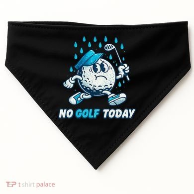 No Golf Today USA-Made Doggie Bandana