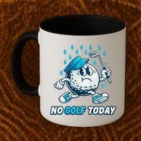 No Golf Today Coffee Mug thumb 2