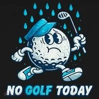 No Golf Today Women's Hoodie thumb 2