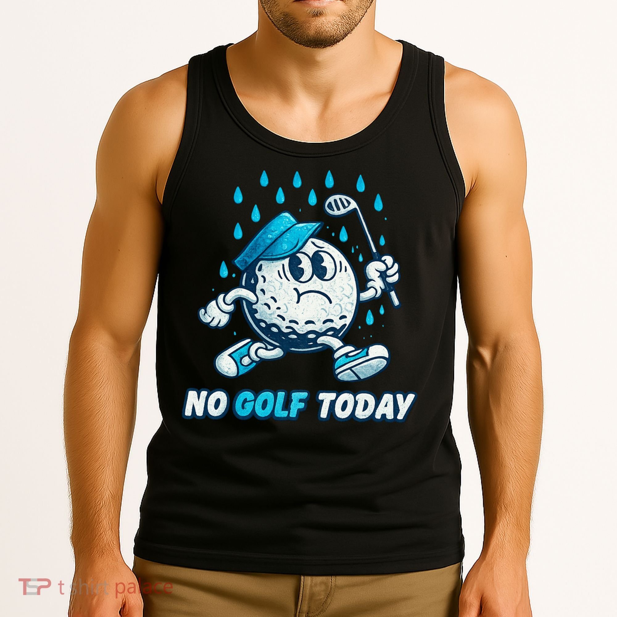 No Golf Today Tank Top