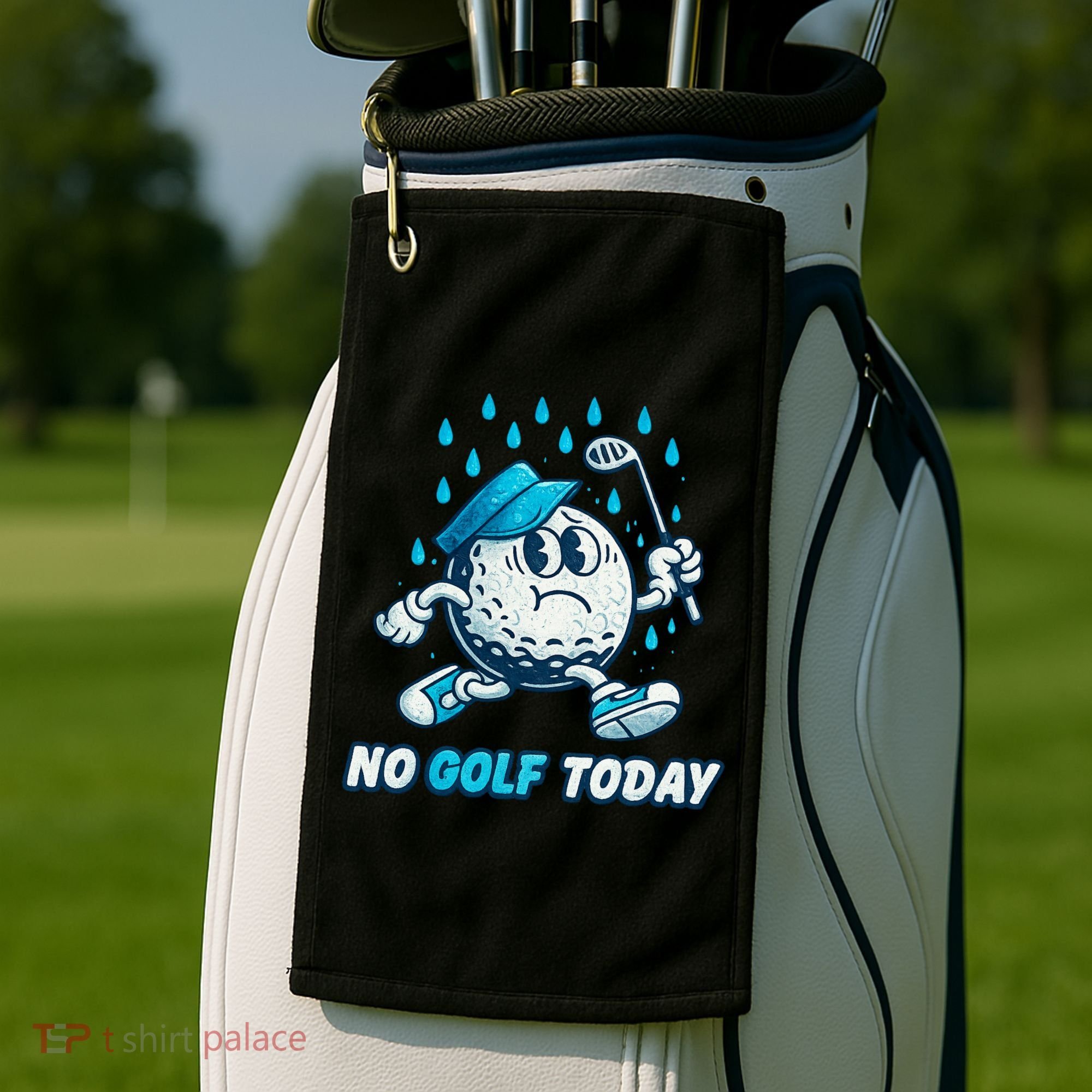 No Golf Today Golf Towel