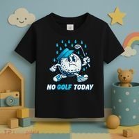 No Golf Today Toddler T-Shirt thumb 3