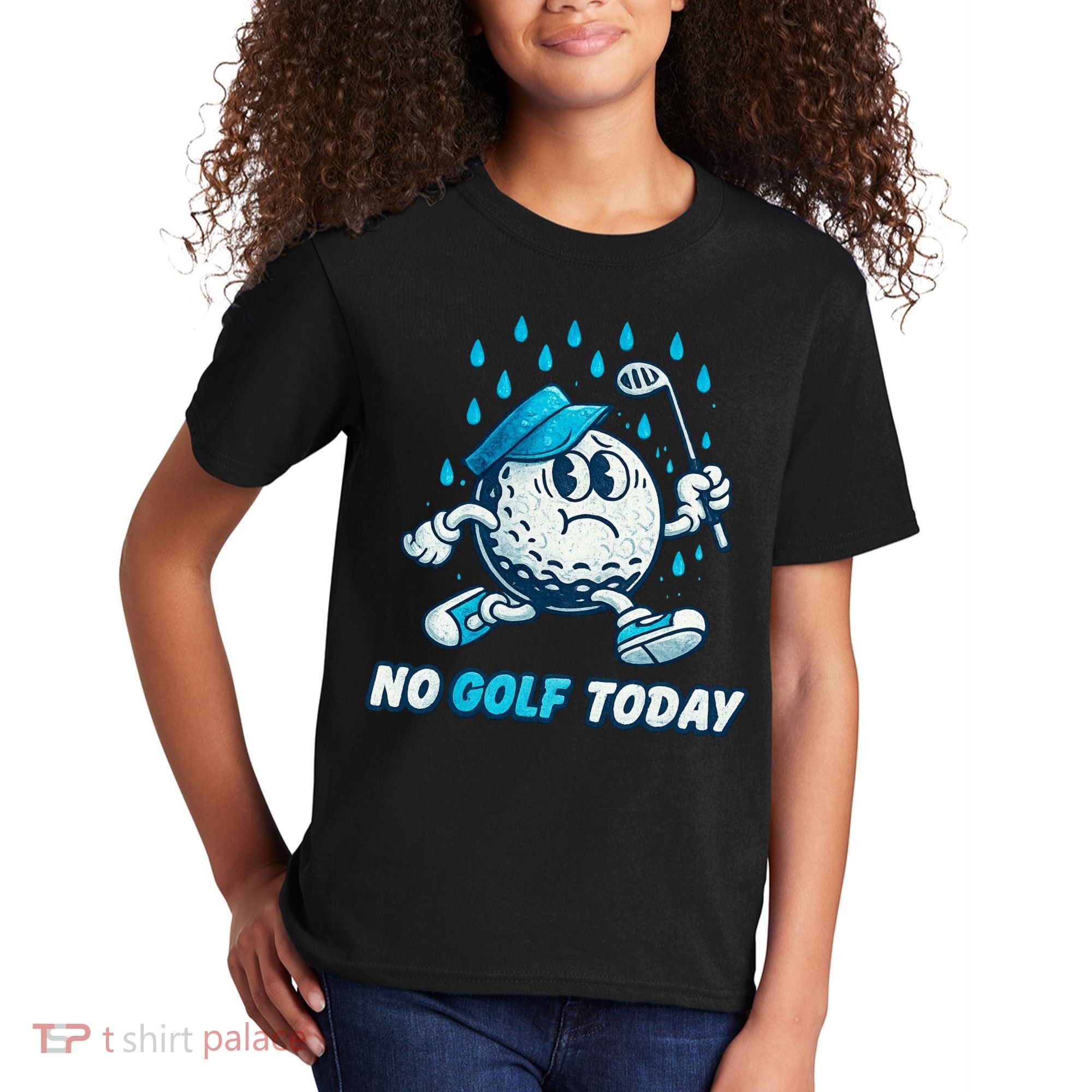 No Golf Today Kids T-Shirt