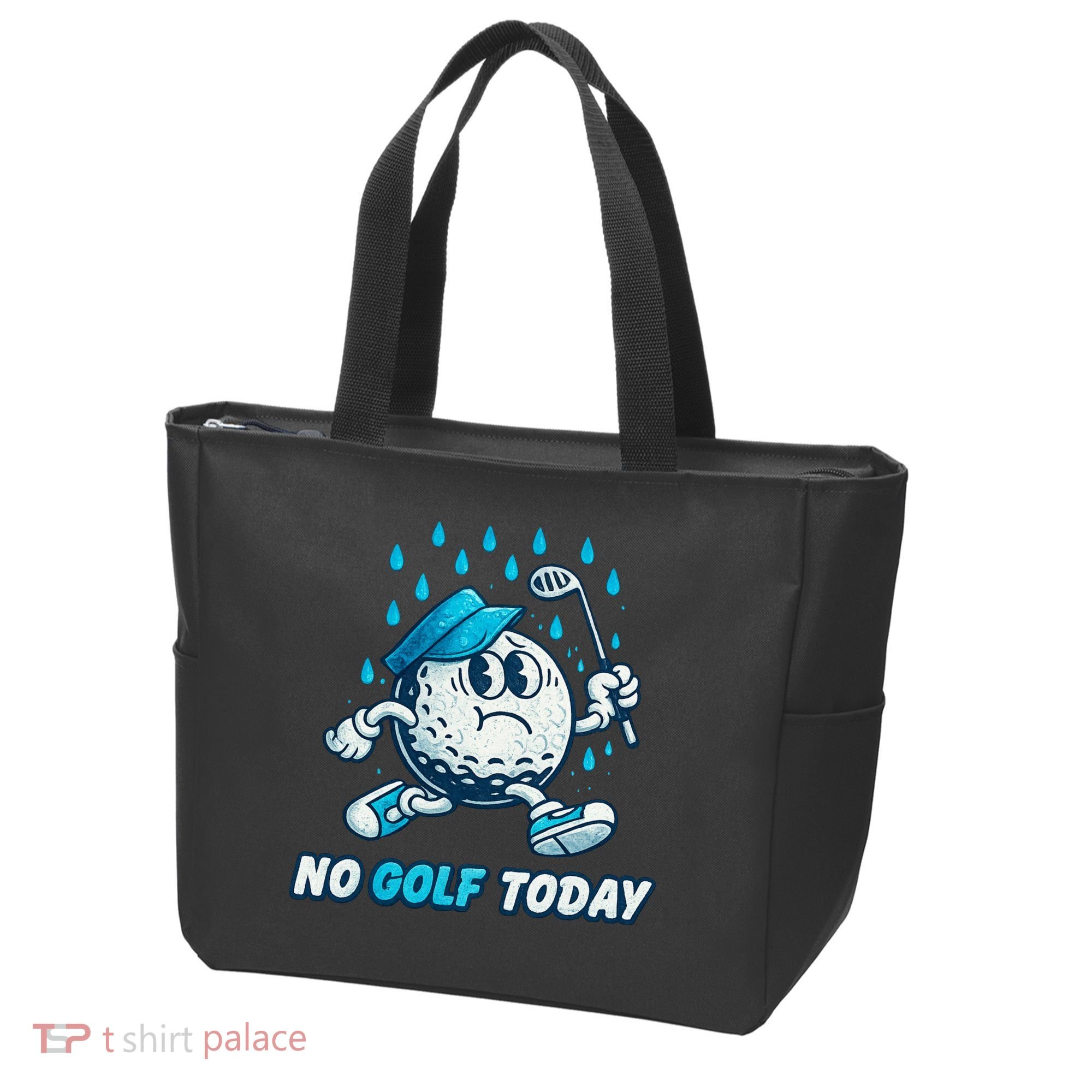 No Golf Today Tote Bag