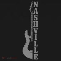 Nashville Guitar Tennessee Vintage Country Music City T-Shirt thumb 7