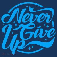 Never Give Up Women's Sweatshirt thumb 2