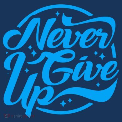 Never Give Up Tote Bag