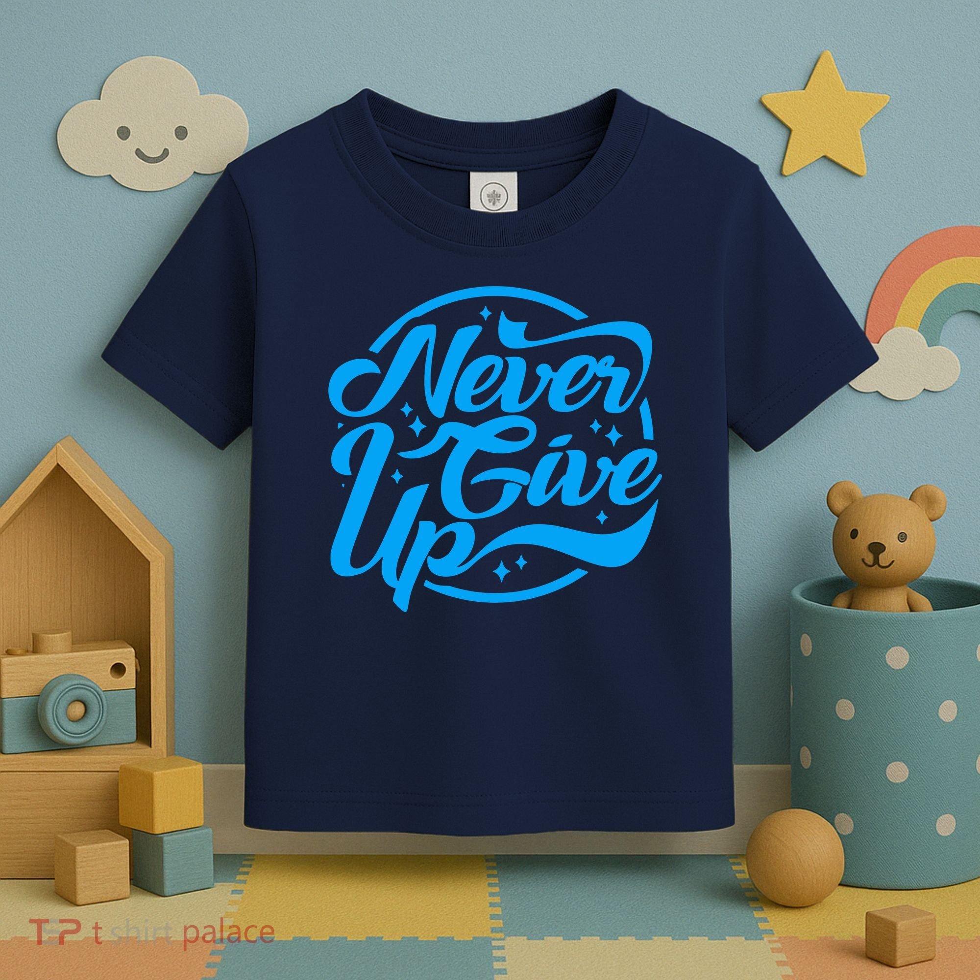Never Give Up Toddler T-Shirt