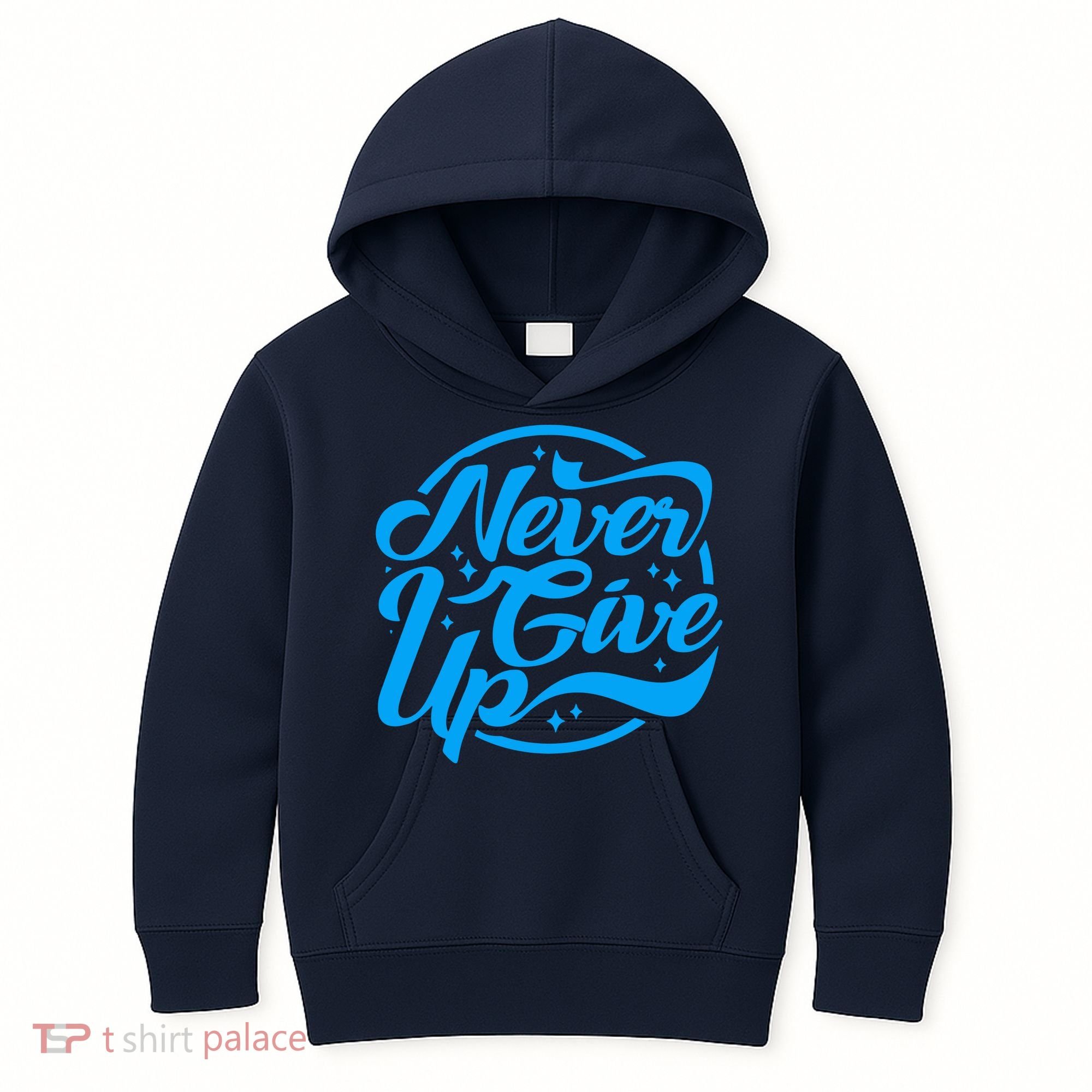 Never Give Up Kids Hoodie