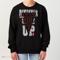 Never Give Up Stronger support inspiration trending gift idea Women's Sweatshirt thumb 0