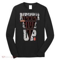Never Give Up Stronger support inspiration trending gift idea Long Sleeve Shirt thumb 0