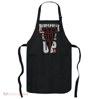 Never Give Up Stronger support inspiration trending gift idea Apron