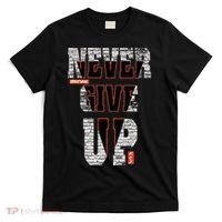Never Give Up Stronger support inspiration trending gift idea T-Shirt thumb 0