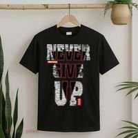 Never Give Up Stronger support inspiration trending gift idea T-Shirt thumb 2