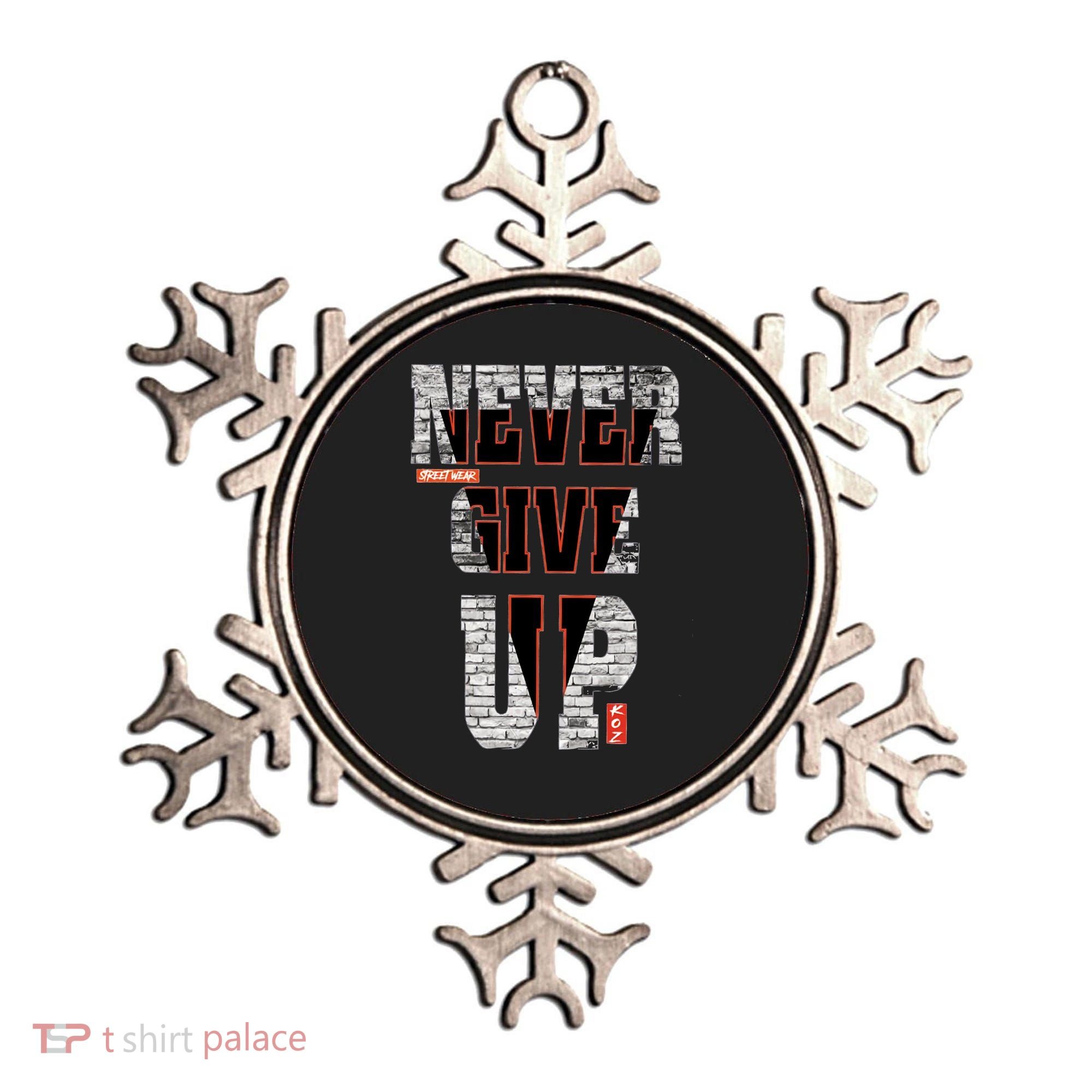Never Give Up Stronger support inspiration trending gift idea Ornament