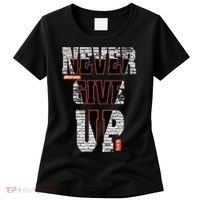 Never Give Up Stronger support inspiration trending gift idea Women's T-Shirt thumb 0