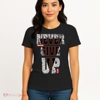 Never Give Up Stronger support inspiration trending gift idea Women's T-Shirt thumb 4