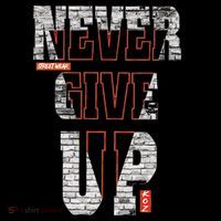 Never Give Up Stronger support inspiration trending gift idea Women's T-Shirt thumb 6