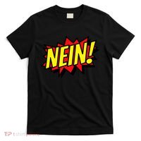 Nein German Which Mean No Comic Style T-Shirt thumb 0