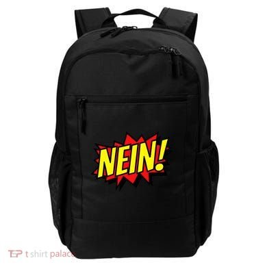 Nein German Which Mean No Comic Style Backpack