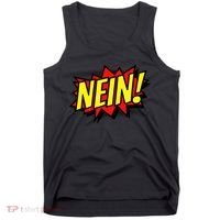 Nein German Which Mean No Comic Style Tank Top thumb 0