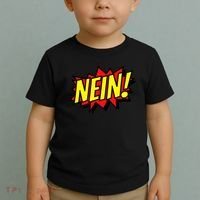 Nein German Which Mean No Comic Style Toddler T-Shirt thumb 2
