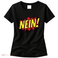 Nein German Which Mean No Comic Style Women's T-Shirt thumb 0