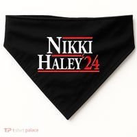 Nikki Haley 2024 For President Election USA-Made Doggie Bandana thumb 0