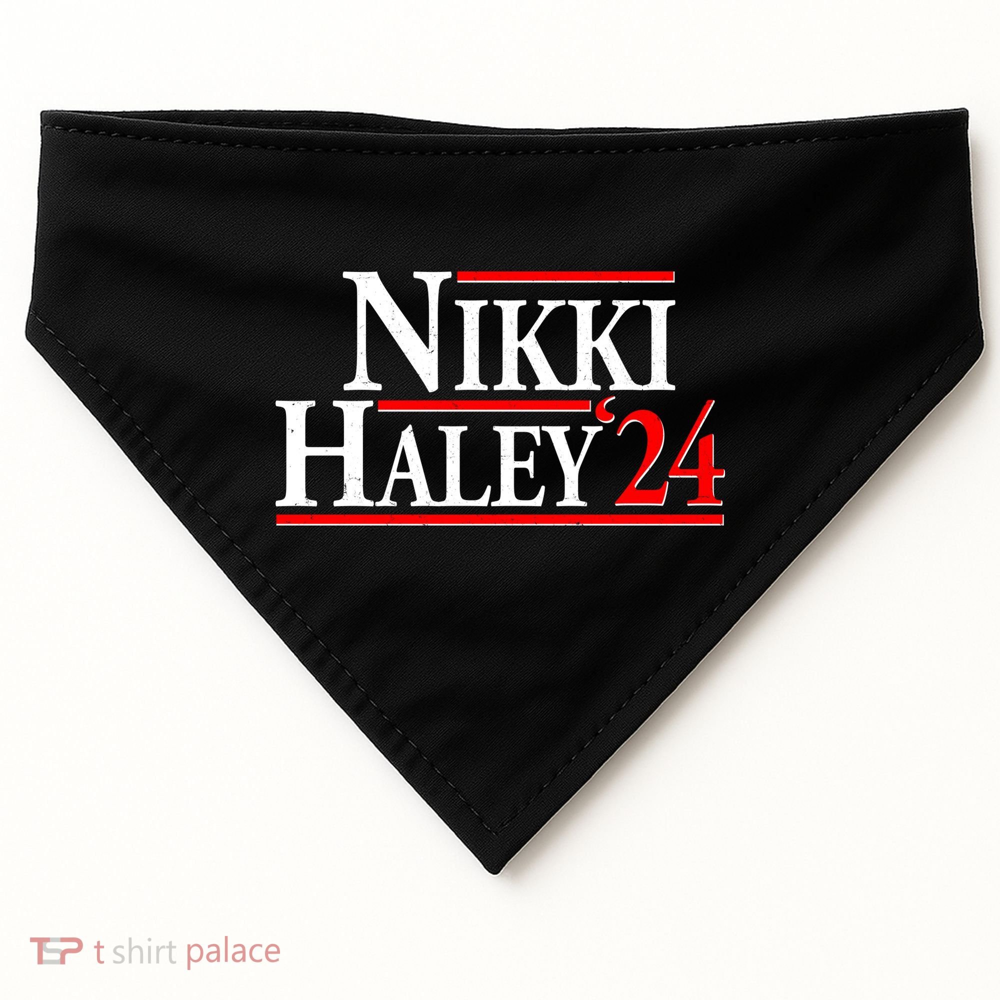 Nikki Haley 2024 For President Election USA-Made Doggie Bandana