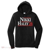 Nikki Haley 2024 For President Election Women's Hoodie thumb 0