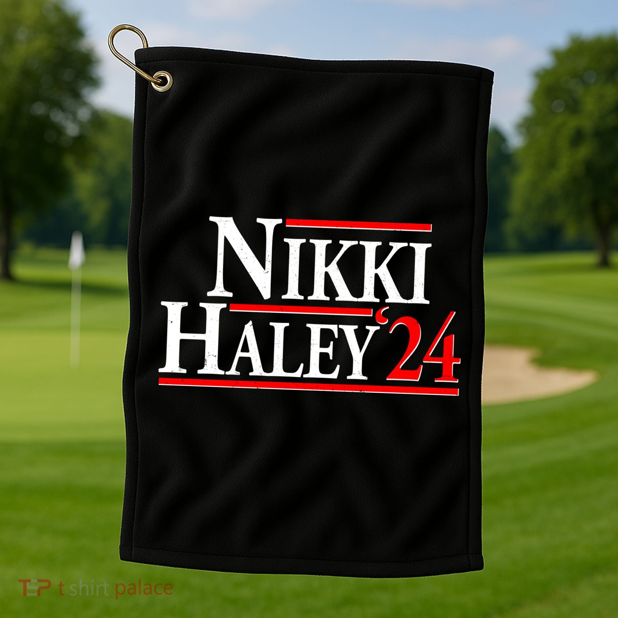 Nikki Haley 2024 For President Election Golf Towel