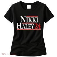 Nikki Haley 2024 For President Election Women's T-Shirt thumb 0