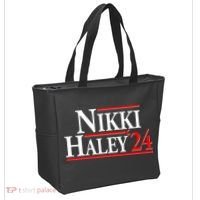 Nikki Haley 2024 For President Election Tote Bag thumb 2