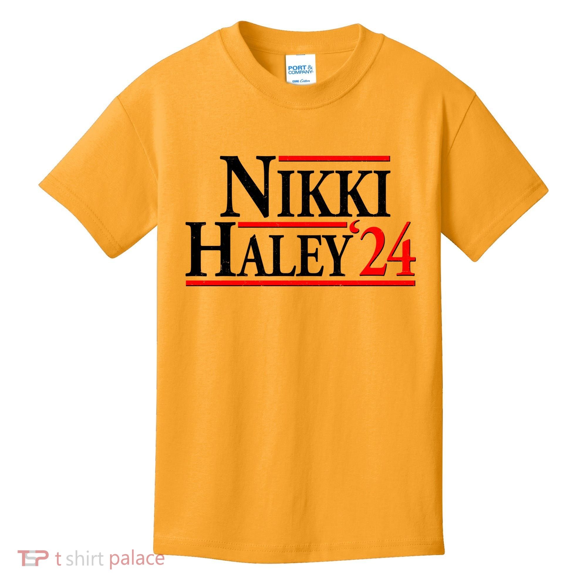 Nikki Haley 2024 For President Election Kids T-Shirt