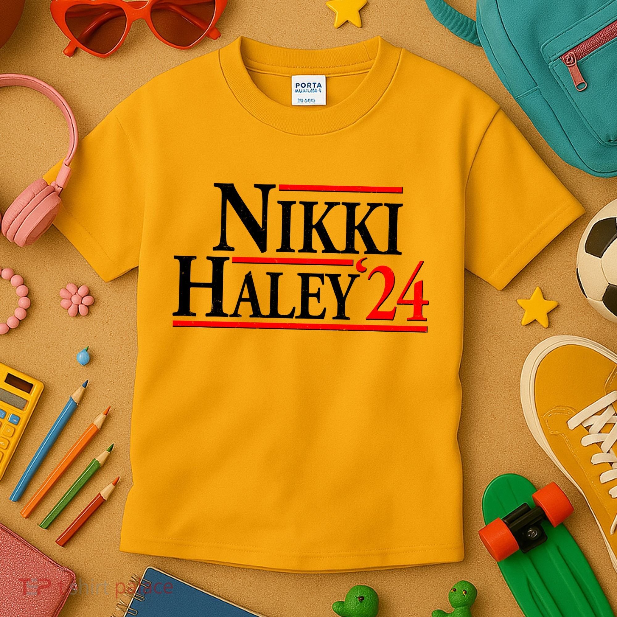 Nikki Haley 2024 For President Election Kids T-Shirt