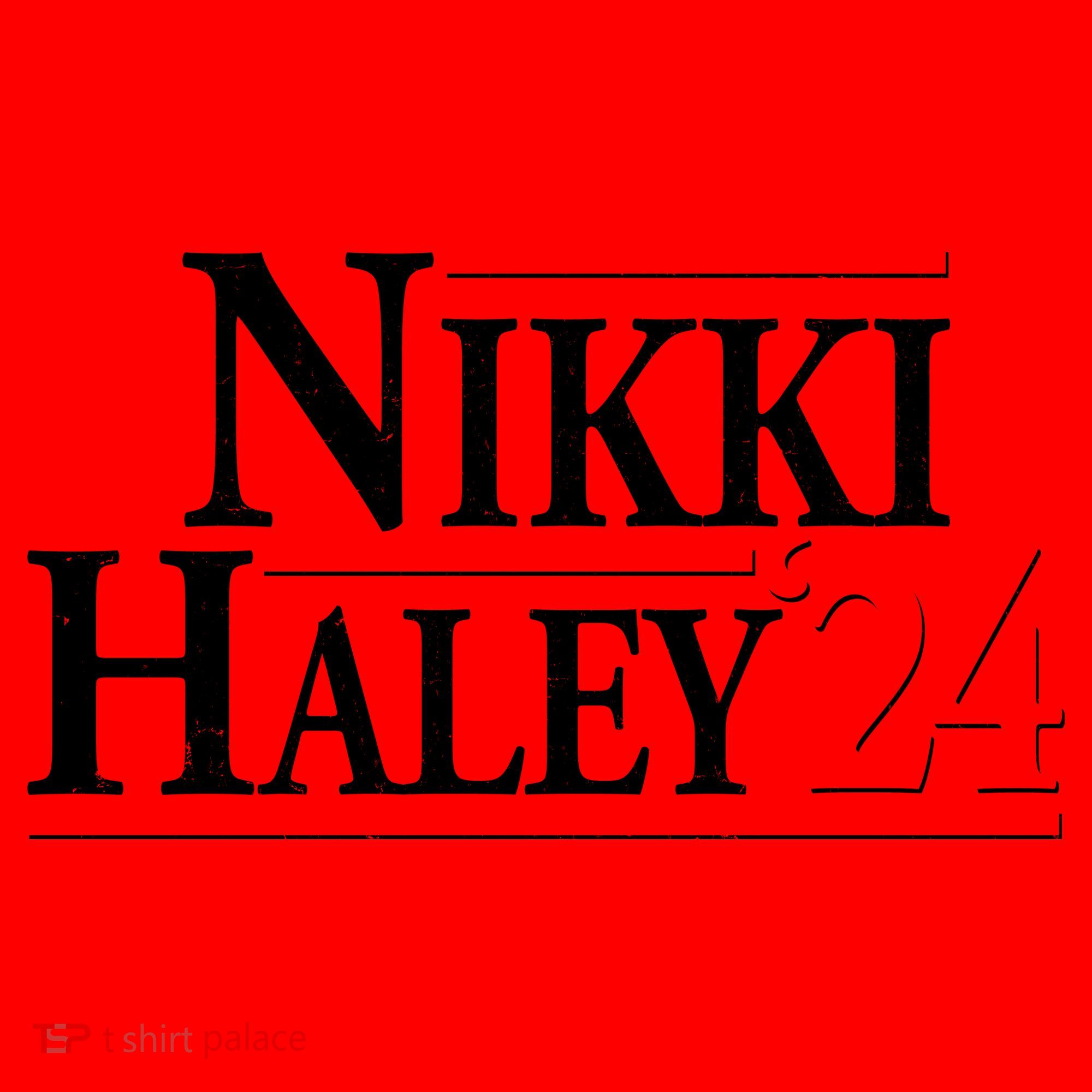 Nikki Haley 2024 For President Election Santa Hat
