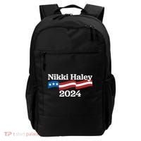 Nikki Haley 2024 For President Flag Logo Backpack thumb 0