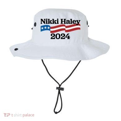 Nikki Haley 2024 For President Flag Logo Bucket Hat