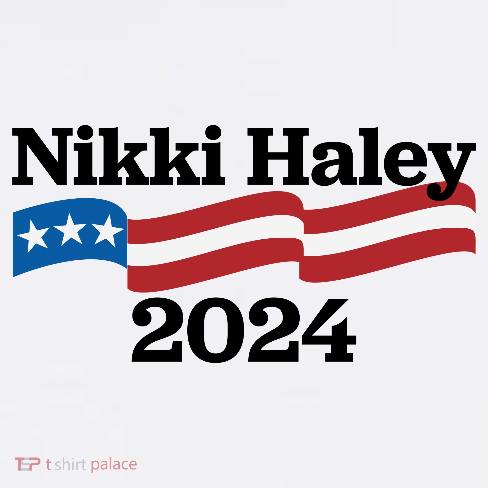 Nikki Haley 2024 For President Flag Logo Women's Hoodie