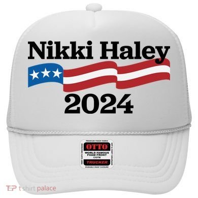 Nikki Haley 2024 For President Flag Logo Hat