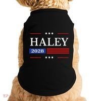 Nikki Haley 2028 American Flag Usa Flag Doggie Tank thumb 0