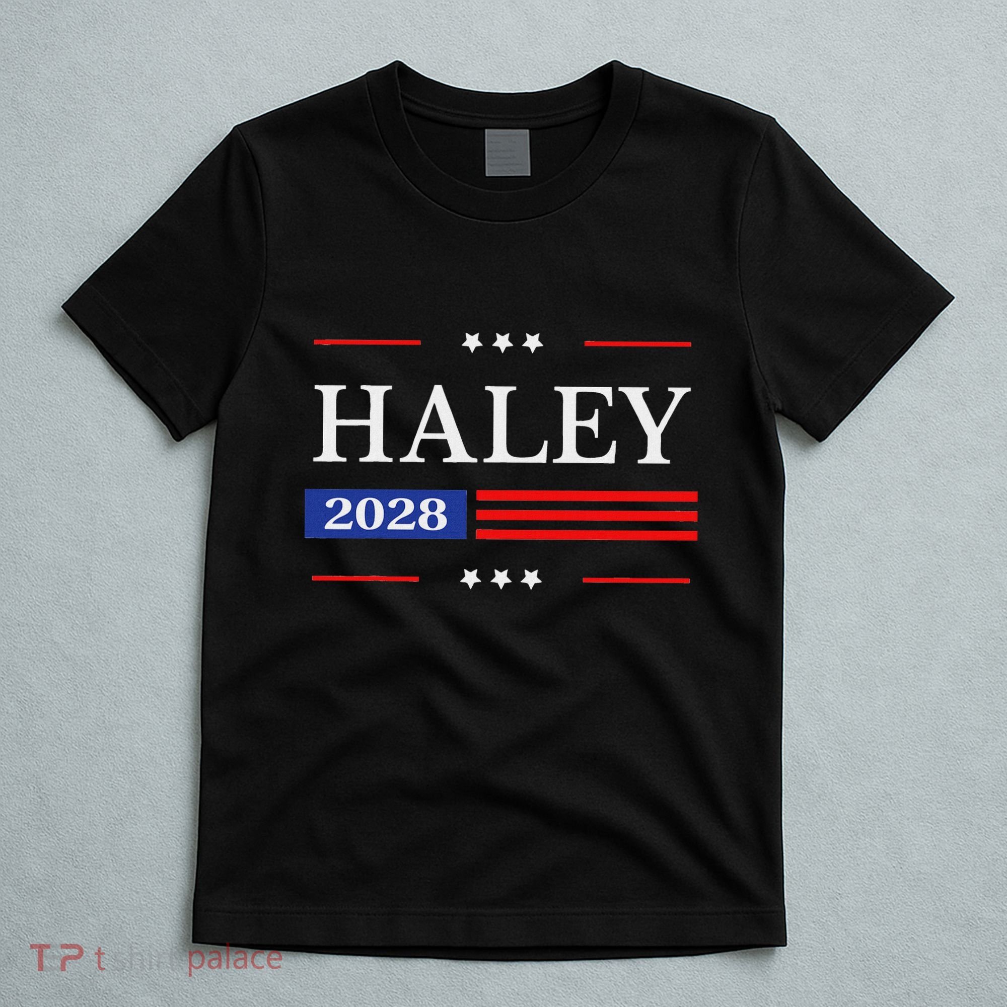 Nikki Haley 2028 American Flag Usa Flag T-Shirt