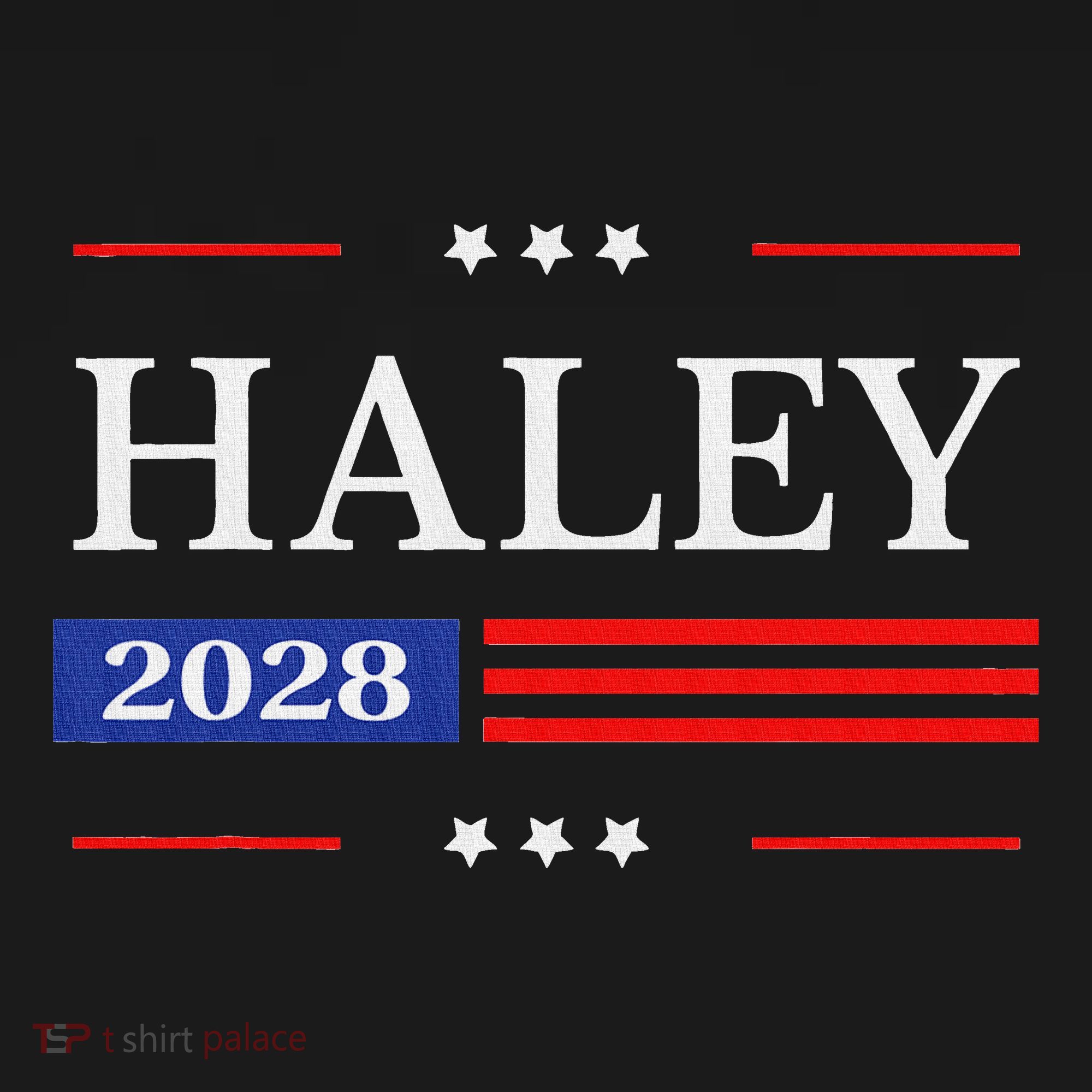Nikki Haley 2028 American Flag Usa Flag T-Shirt