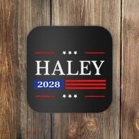 Nikki Haley 2028 American Flag Usa Flag Coaster thumb 0