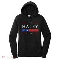 Nikki Haley 2028 American Flag Usa Flag Women's Hoodie thumb 0