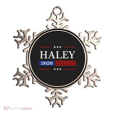 Nikki Haley 2028 American Flag Usa Flag Ornament