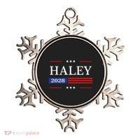 Nikki Haley 2028 American Flag Usa Flag Ornament thumb 0